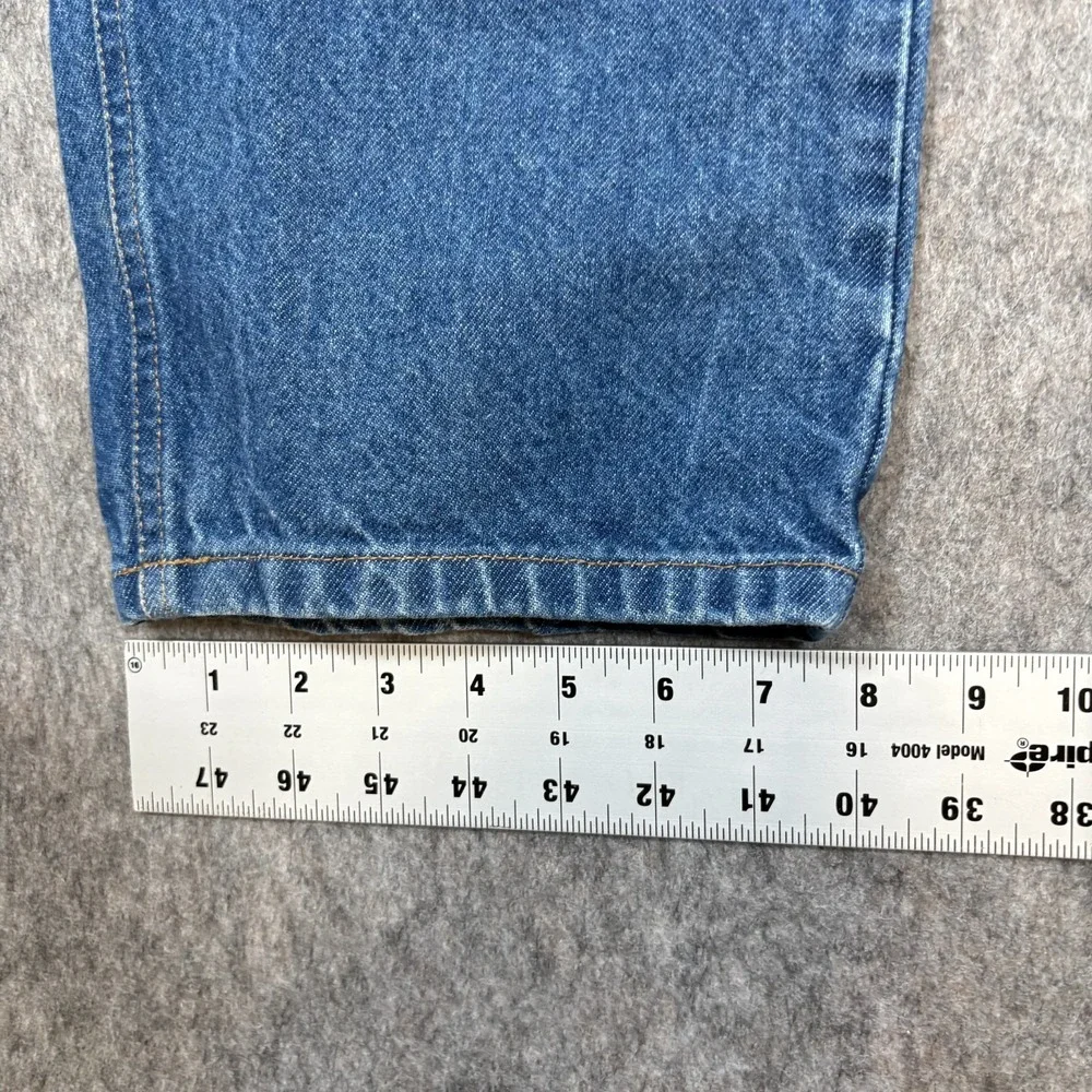 Carhartt Jeans Men's‎ Size 37 Vintage Blue Medium Wash Denim Pants Relaxed Fit